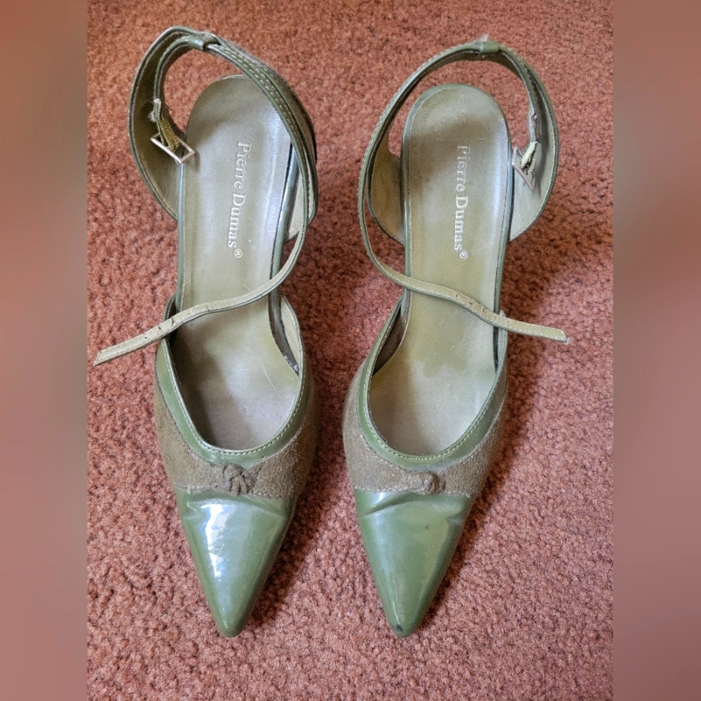 Pierre Dumas Women's Green Heels